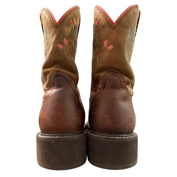 Ariat Fatbaby Heritage Cactus Boots Women’s 8 Cowgirl Western Workwear Rodeo - Picture 4 of 14